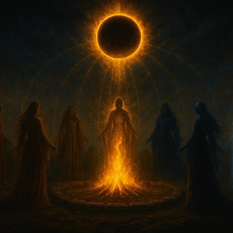 Portada de El Juramento del Eclipse (Ritual Sonoro Orquestal)