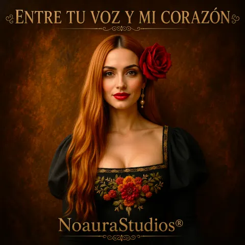 Portada de Entre Tu Voz y Mi Corazón