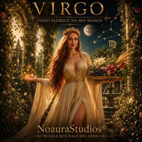 Portada de Virgo · Todo Florece en Mis Manos